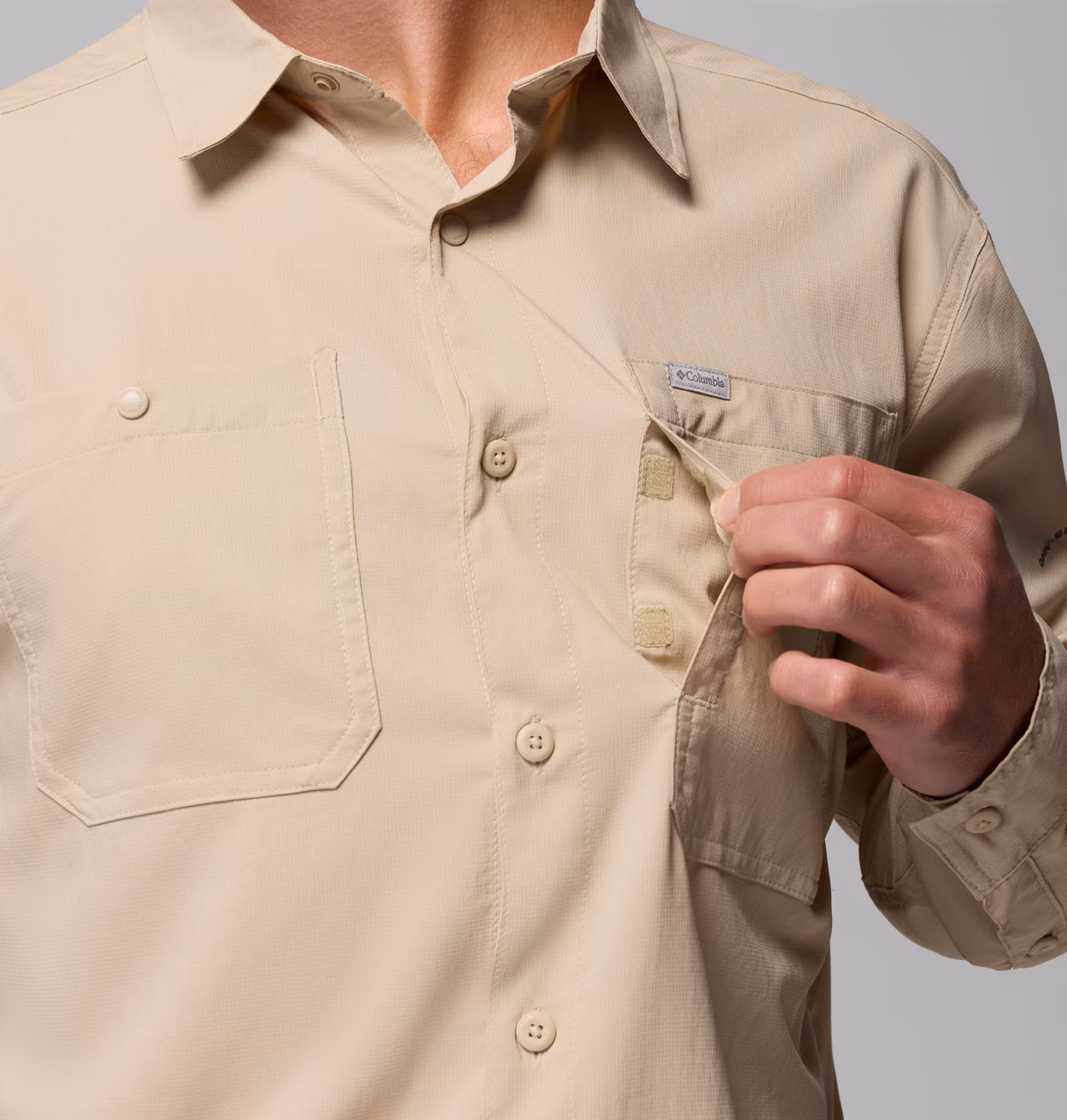 CAMISA MASCULINO COLUMBIA SILVER RIDGE UTILITY II – foto 7